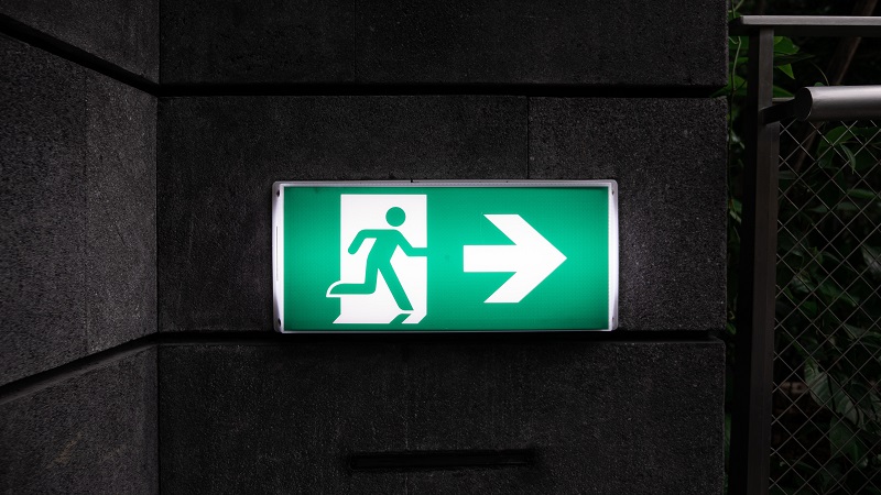 exit