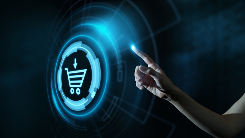 Add To Cart Internet Web Store Buy Online E-Commerce concept.